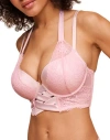Adore Me Kareena Push Up Plunge Bra In Light Pink