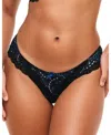 Adore Me Kati Hipster Panties In Novelty Black