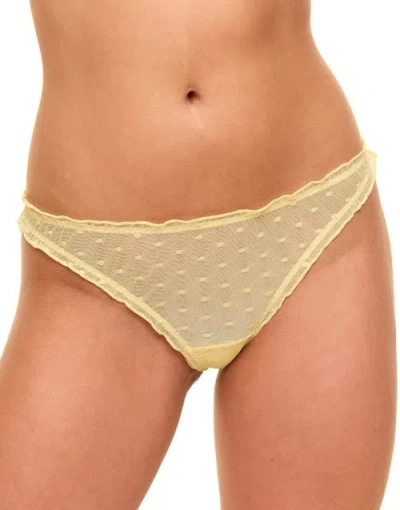 Adore Me Kay Thong Panties In Light Yellow