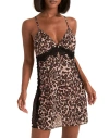 Adore Me Kelee Slip Lingerie In Animal Print