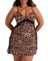 Adore Me Kelee Slip Lingerie In Brown
