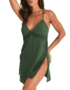 Adore Me Kelee Slip Lingerie In Green