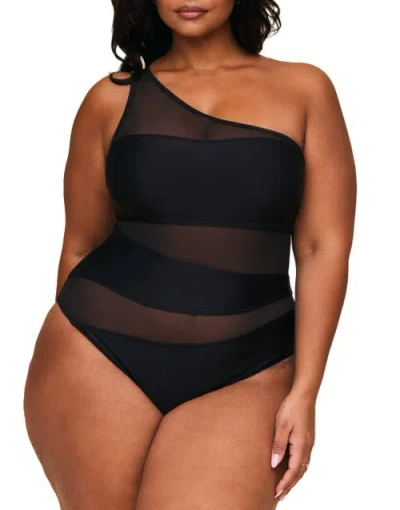 Adore Me Kimora Swimwear One Piece In Black