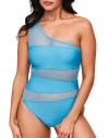 Adore Me Kimora Swimwear One Piece In Medium Blue