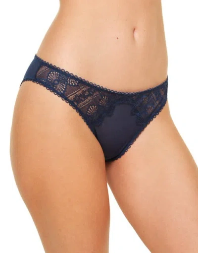 Adore Me Kinley Bikini Panties In Dark Blue