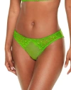 Adore Me Kinley Bikini Panties In Medium Green