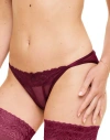 Adore Me Lacie Bikini Panties In Dark Purple