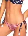 Adore Me Laila Swimwear Panty In Stripe White
