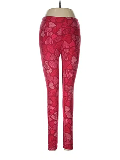 Pre-owned Adore Me Leggings In Red