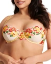 Adore Me Liesel Contour Balconette Bra In Multi