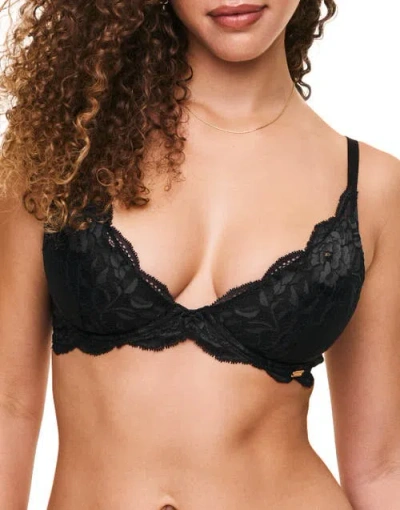 Adore Me Lilibet Contour Plunge Bra In Black