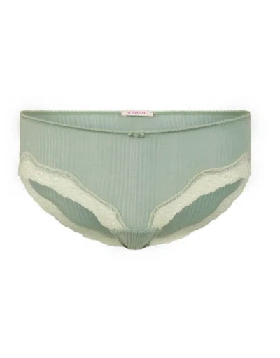 Adore Me Lilou Hipster Panties In Green