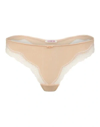 Adore Me Lilou Thong Panties In Neutral