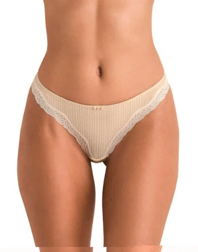 Adore Me Lilou Thong Panties In White