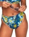 Adore Me Lissa Women's Swimwear Panty In Floral Green