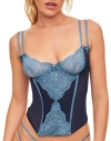 Adore Me Liv Bustier In Dark Blue