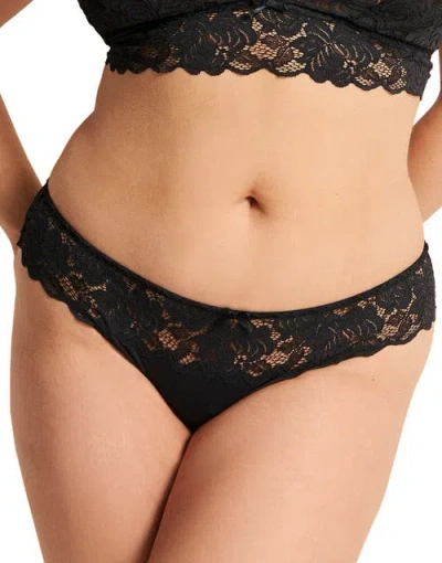 Adore Me Livi Cheeky Panties In Black