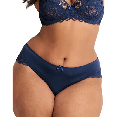 Adore Me Livi Hipster Panties In Blue