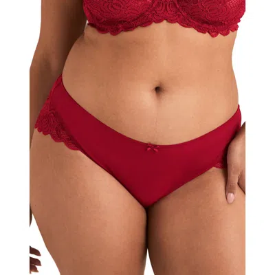 Adore Me Livi Hipster Panties In Red