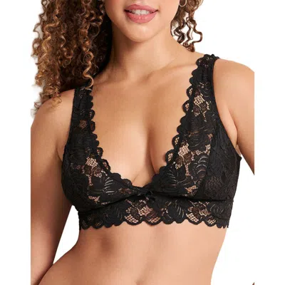 Adore Me Livi Unlined Bralette Bra In Gold