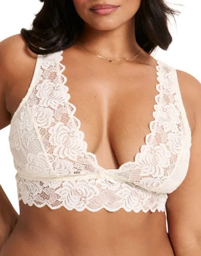 Adore Me Livi Unlined Bralette Bra In Neutral