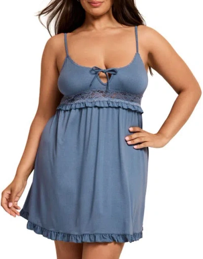 Adore Me Liza Slip In Blue