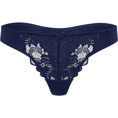 Adore Me London Thong Panties In Blue