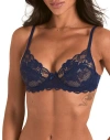 Adore Me London Unlined Full Coverage Bra In Blue