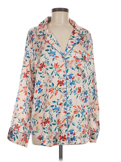 Adore Me Long Sleeve Blouse In Ivory