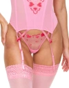 Adore Me Lovette G-string Panties In Medium Pink