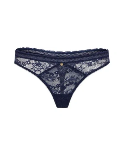 Adore Me Lucie Thong Panties In Blue