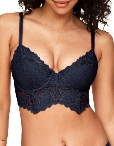 Adore Me Lucinda Contour Demi Bra In Blue