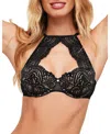 Adore Me Talulah Unlined Balconette Bra In Black