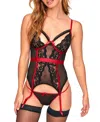 Adore Me Lyla Unlined Bustier In Black