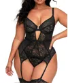 Adore Me Lynn G-string Panties In Black
