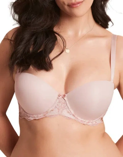Adore Me Lyza Push Up Balconette Bra In Neutral