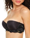 Adore Me Lyza Push Up Balconette Bra In Black