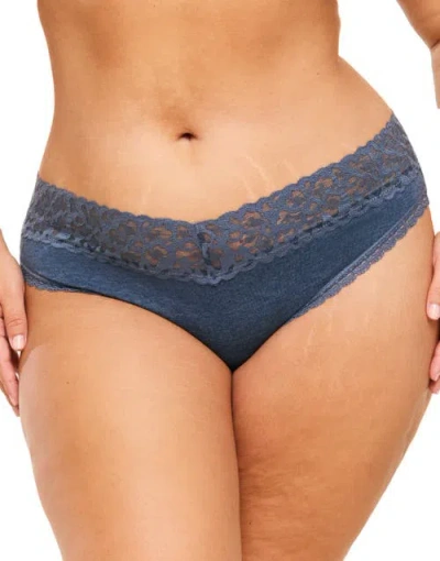 Adore Me Mackena Cheeky Panties In Dark Blue