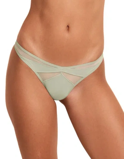 Adore Me Maddeyy Thong Panties In Green