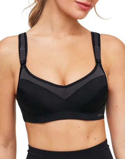 Adore Me Maho High-impact Sports Bra In Black