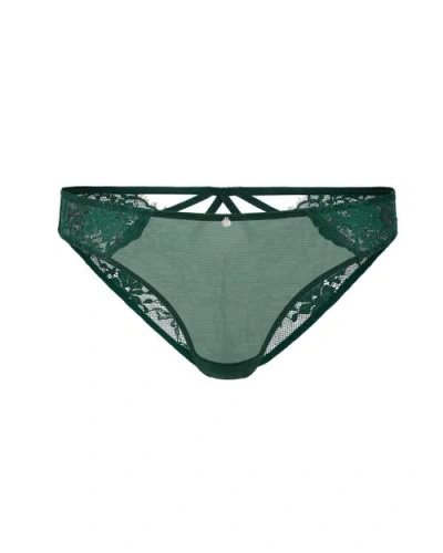 Adore Me Mandi Cheeky Panties In Dark Green
