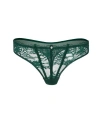 Adore Me Mandi Thong Panties In Dark Green