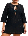 Adore Me Marciana Cover-up Dress In Black