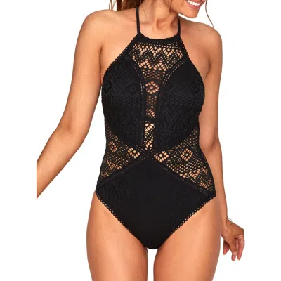Adore Me Margaret Swimwear One-piece In Black