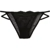 Adore Me Margaritte Bikini Panties In Black
