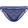 Adore Me Margaritte Bikini Panties In Dark Blue