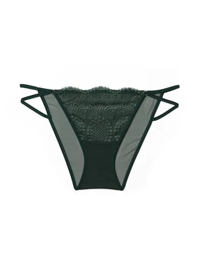 Adore Me Margaritte Women's Bikini Panty In Green