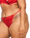 Adore Me Margeaux G-string Panties In Dark Red