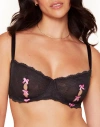 Adore Me Margeaux Unlined Balconette Bra In Black