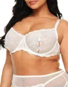 Adore Me Margeaux Unlined Balconette Bra In White